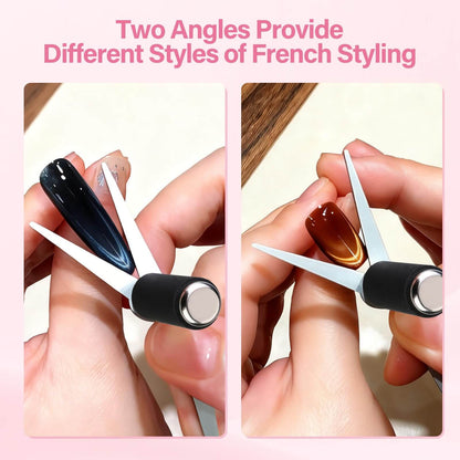 EBANKU 6PCS Cat Eye Nail Magnet Tool Set for DIY Gel Nails