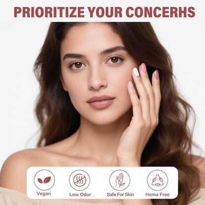 Ebanku 36-Color 0.5oz Same-Color Same-Bottle Soak-Off Gel Polish Set