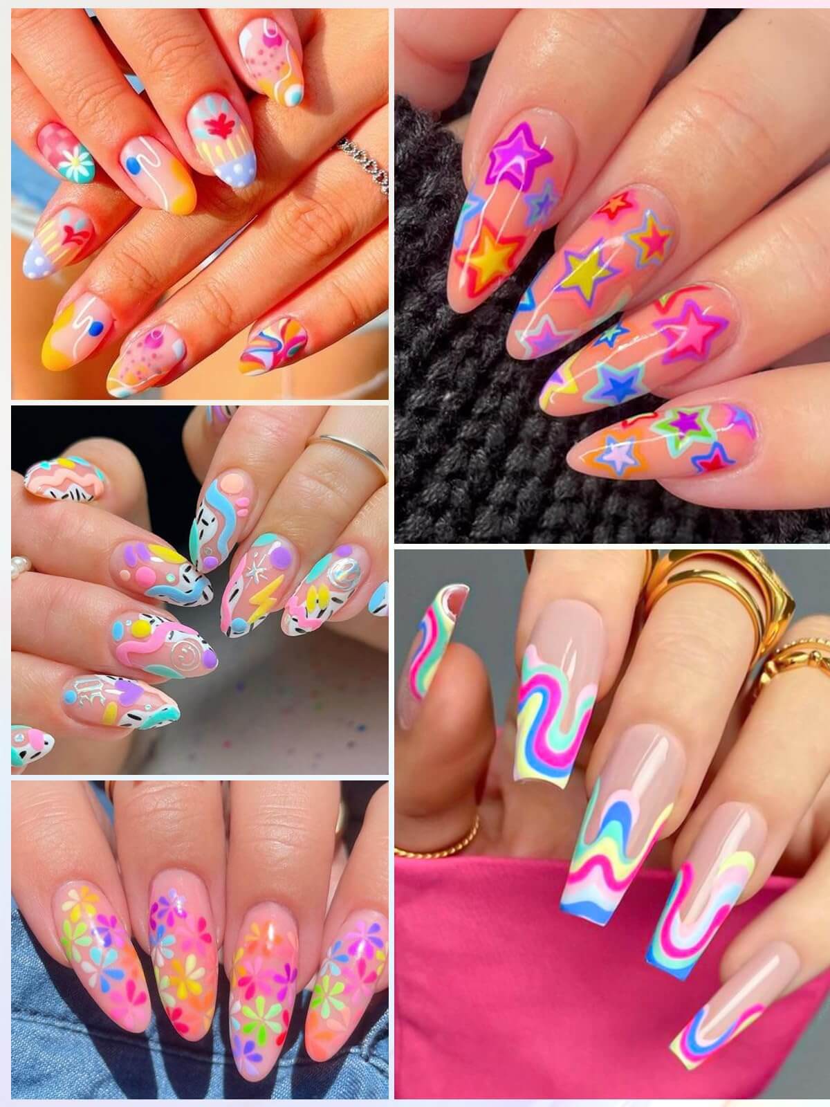 EBANKU 12 Colors Nail Art Pens Set 0.5mm Quick-Dry Nail Markers