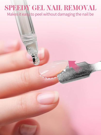 EBANKU 60ML Nail Glue Remover – Quick & Gentle Press-On Removal